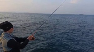 Рыбалка на спиннинг во Владивостоке (осенний терпуг)