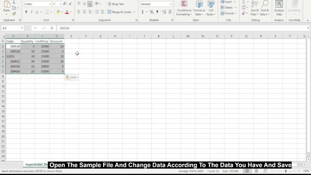 Upload Multiple Products Using Excel / CSV when Selling (Create Invoice) смотреть онлайн