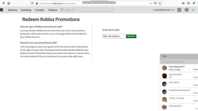 NEW PROMO CODE GIVES YOU FREE 1000 ROBUX IN ROBLOX (1000 ROBUX) (2021)