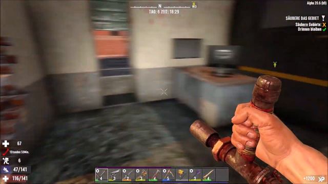 7 Days To Die S01E015 Knacken? Kann Selbst Mit  Beinbruch Gehen
