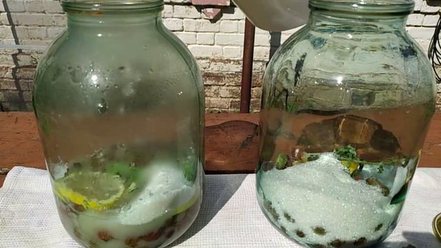 ШВЕПС из крыжовника, лимона и мяты на зиму. Компот из крыжовника?? смотреть онлайн