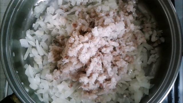 Пирожки с рыбой и картофелем. Быстрое тесто без яиц. смотреть онлайн