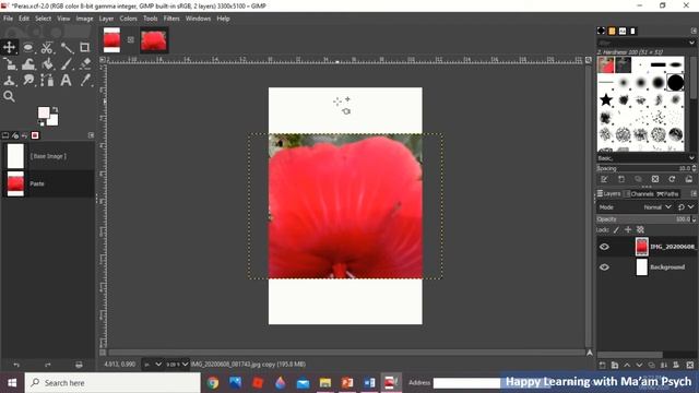 Day1 4_Import, Move, and Scale an Image in GIMP смотреть онлайн