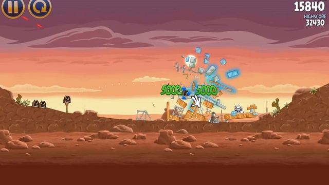 Let's Play Angry Birds: Star Wars - Tatooine (3/3 Stars) - Episode 6 смотреть онлайн