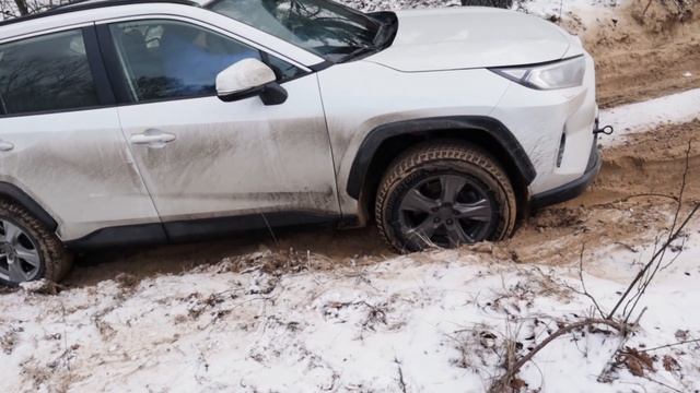 Предел возможностей RAV4 XA50 на переднем и полном приводе (+ гибрид)