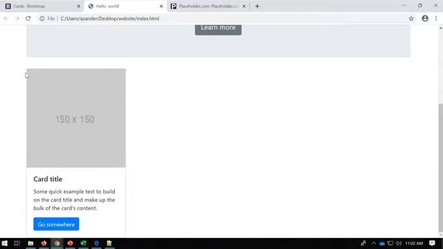 Working with images and Bootstrap смотреть онлайн