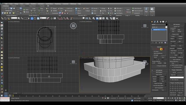 Моделирование небоскрёба Урок 3d max для начинающих low poly