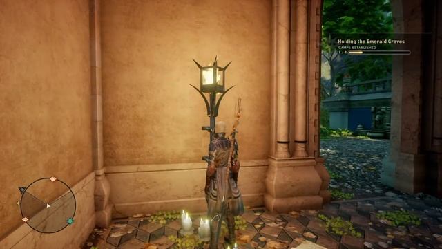 Dragon Age™: Inquisition: Lion's Pavilion 4 torches puzzle смотреть онлайн