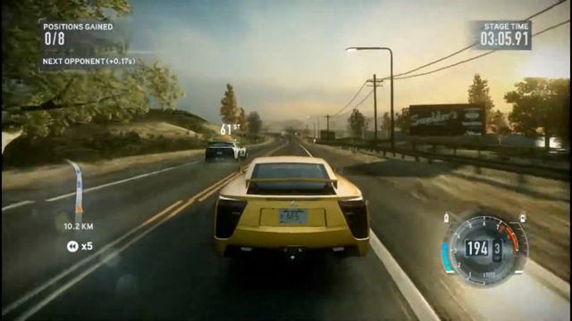 How to change control settings Need For Speed The Run walk trough #1 смотреть онлайн