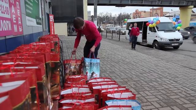 Новогодние подарки ветеранам г.Подольск смотреть онлайн
