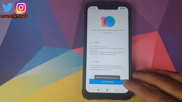 Poco F1 How to Install MIUI 10.3.4.0 Stable; Pocophone F1 MIUI 10.3.4.0 Stable смотреть онлайн