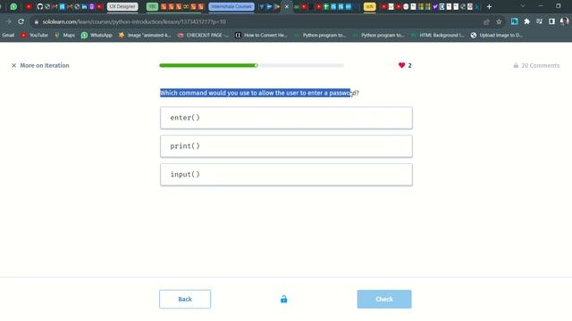44 More on Iteration | Introduction to Python | Sololearn смотреть онлайн