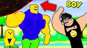 НУБИК С МЕТЕОРИТОМ УНИЧТОЖАЕТ ВЕСЬ СЕРВЕР! СИМУЛЯТОР КАЧКА РОБЛОКС Смайл Фредди против нубиков