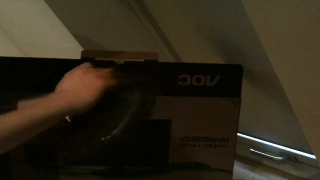 unboxing af AOC e2450Swda (skærm) смотреть онлайн
