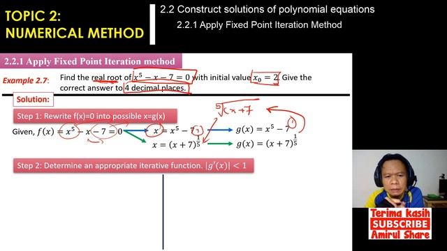 [2.2.1b]#Mathematics-3- Fixed Point Iteration Method...Converge vs Diverge? смотреть онлайн