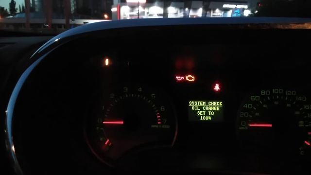 Сброс сервисного меню замены масла Ford Explorer LV