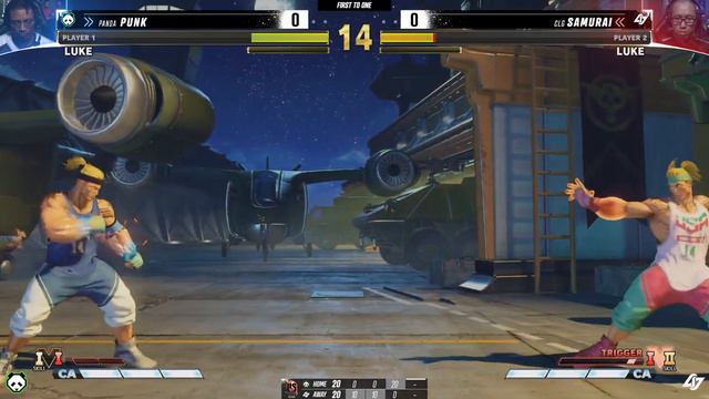 Punk (Luke) vs. Samurai (Luke) - FT1 - Street Fighter League Pro-US 2022 Week 6 смотреть онлайн
