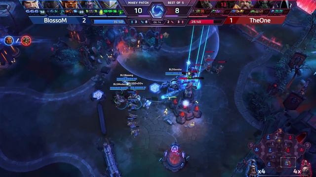 HGC 2018 Eastern Clash - Day 2 - Team BlossoM vs. TheOne - Game 4 смотреть онлайн