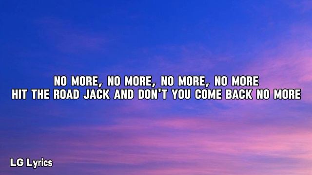 Hit The Road Jack - Ray charles (Lyrics) смотреть онлайн