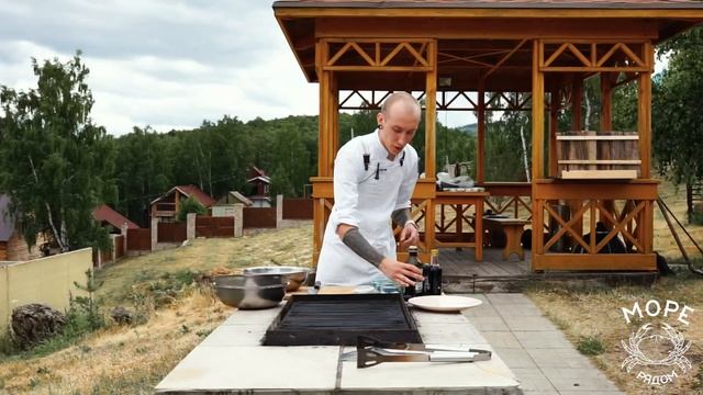 Палтус на гриле. Как правильно приготовить. смотреть онлайн