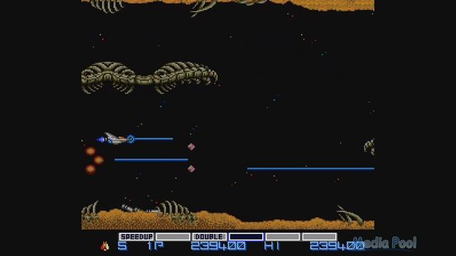 Gradius (PCE) Playthrough longplay video game смотреть онлайн