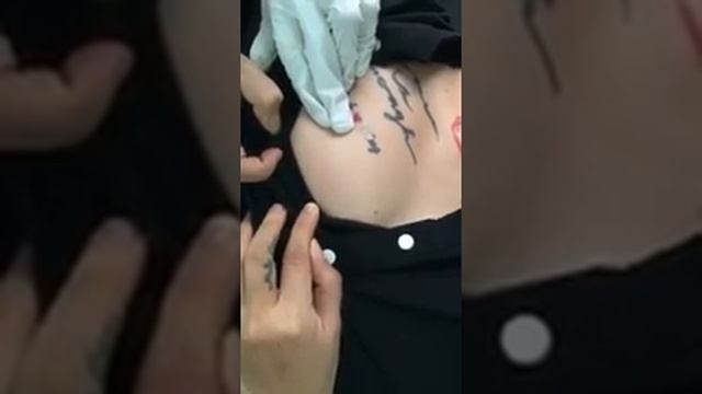 Delete Drawing tattoo on Breast - Heart смотреть онлайн