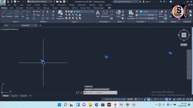 Coordinate import in AutoCAD export to excel best application. смотреть онлайн