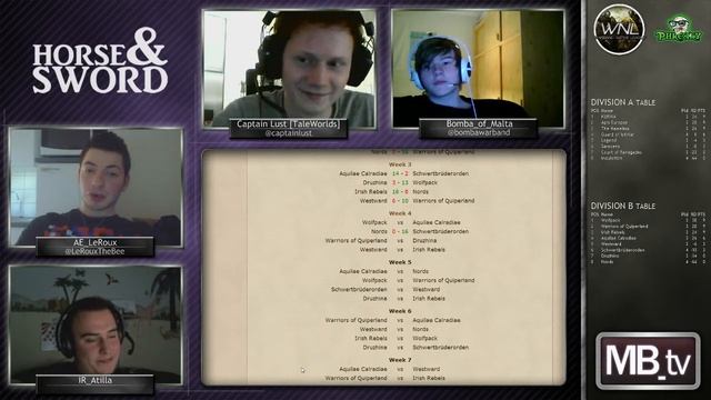 Horse&Sword | EP011 with @captainlust, @LeRouxTheBee, @bombawarband, Atilla смотреть онлайн