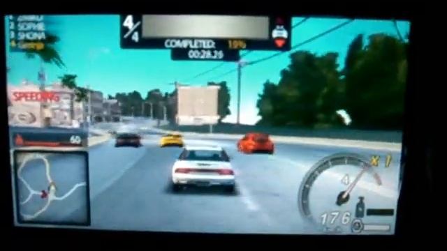 Need For Speed Undercover PSP Gameplay