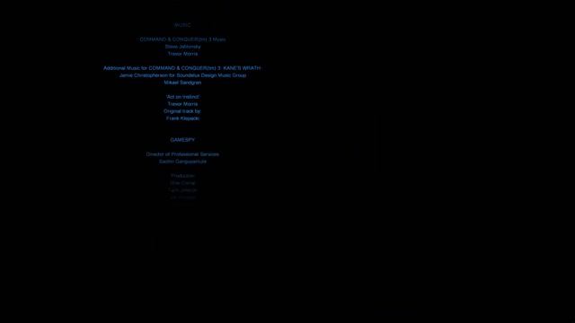 53. Command and Conquer 3: Tiberium Wars - Kane's Wrath (Credits) смотреть онлайн