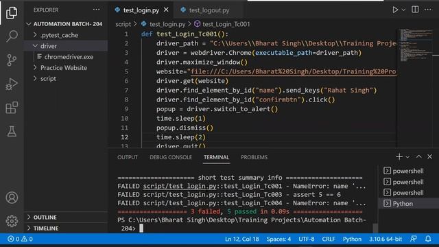 20) Pytest Framework part 1 смотреть онлайн
