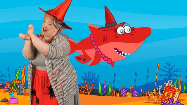 Сборник Baby Shark - 3 песенки про маленьких акул! Детские стишки для детей смотреть онлайн