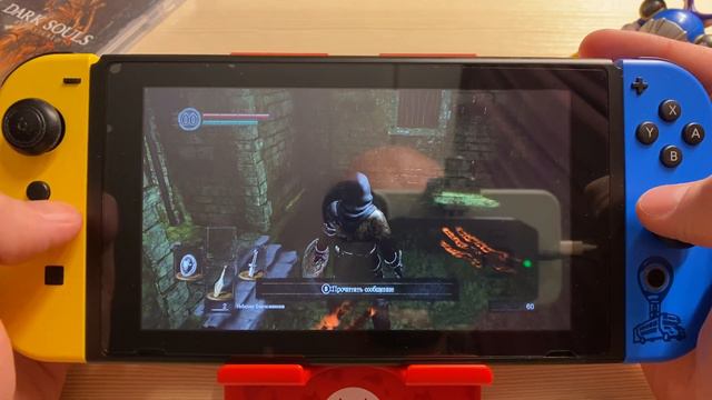 DARK SOULS REMASTERED на Нинтендо Свитч. Обзор и распаковка. A это B. Качество графики и порта. смотреть онлайн