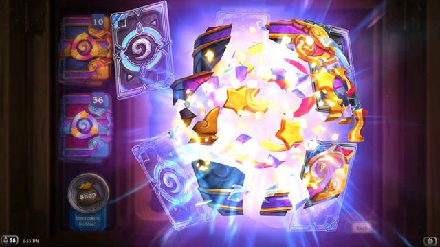 Hearthstone Opening 93 Packs (Whizbang's Workshop) смотреть онлайн