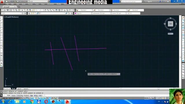 Autocad/ Trim command lesson 15/ Autocad course urdu tutorials by / Eng sabir Hussain смотреть онлайн
