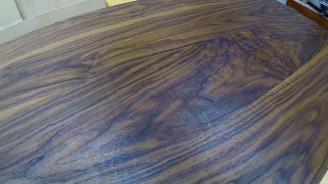 Королевская столешница из натурального шпона своими руками/как приклеить шпон/ часть 3 смотреть онлайн