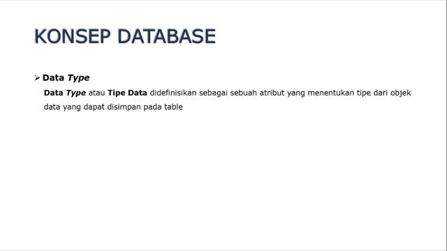 Database MySQL 1 Memahami Konsep Database смотреть онлайн
