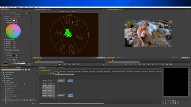GoPro урок: VECTORSCOPE. Adobe Premiere, Sony Vegas. Советы, как снимать экшн-камерой. Квадрокоптер смотреть онлайн