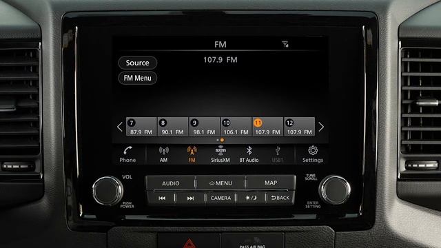 2022 Nissan Frontier - Steering Wheel Audio Controls смотреть онлайн