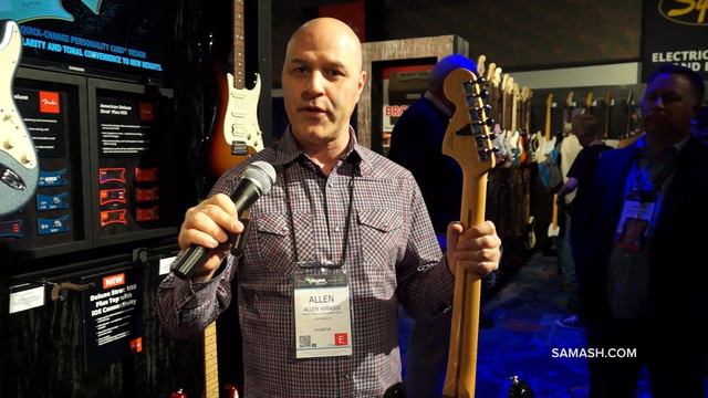 Inside NAMM 2014 | Fender Fishman TriplePlay Stratocaster HSS Electric Guitar смотреть онлайн