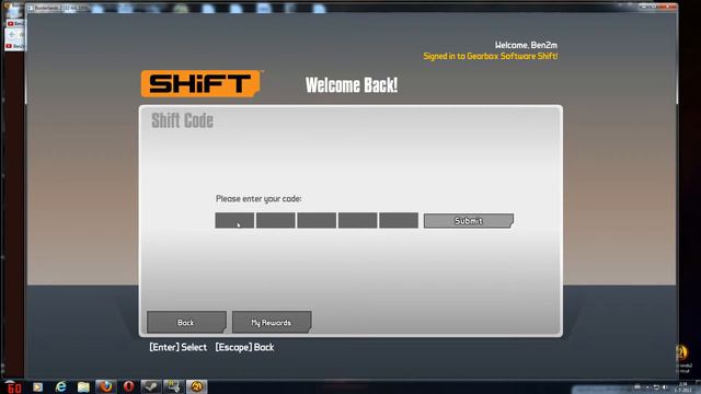 Borderlands 2 - Step-By-Step Free Golden Key Tutorial - Getting Shift Codes and using them смотреть онлайн