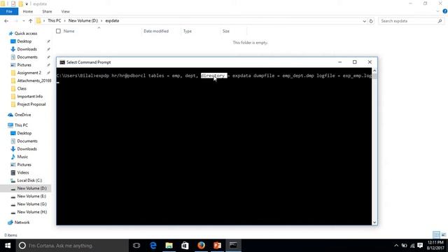 Oracle Export Data and Import Data using DataPump смотреть онлайн