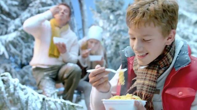 Доширак. Прогулка на лыжах