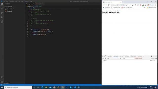 If Statements in JavaScript | JavaScript in 30 Days Challenge | Day 8 смотреть онлайн