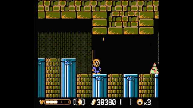 Dendy (Famicom,Nintendo,Nes) 8-bit Mitsume Ga Tooru Bosozo Edition Stage 3