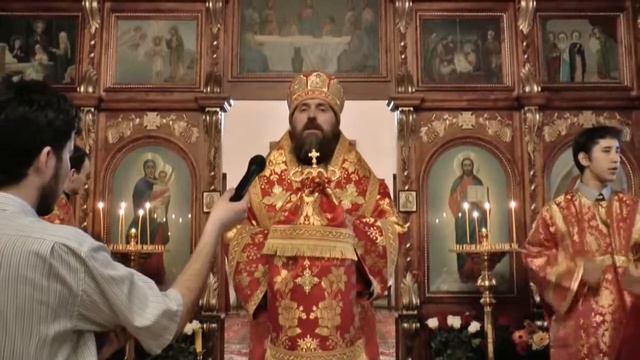 Пасхальная проповедь епископа Серапиона 20 апреля 2014 г. Кокшетау смотреть онлайн