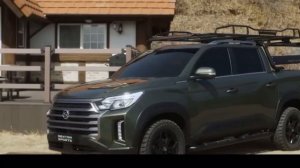 SsangYong Rexton Sports Khan 2021| The newly redesigned Rexton Sports pickup truck-Interior,Drive