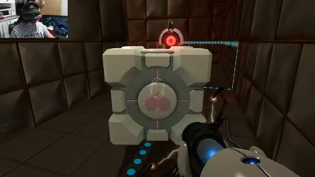 BON CUBE, BAD CUBE!!! | Blindfolded Let's Play Portal | Test Chamber 17 | Part 7 смотреть онлайн