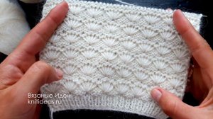 КРАСИВЫЙ, НЕОБЫЧНЫЙ УЗОР СПИЦАМИ! Узор Парашютики!